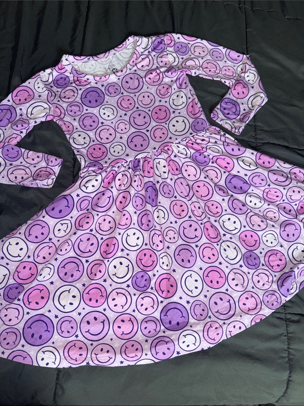 Monkeroos long sleeve dress